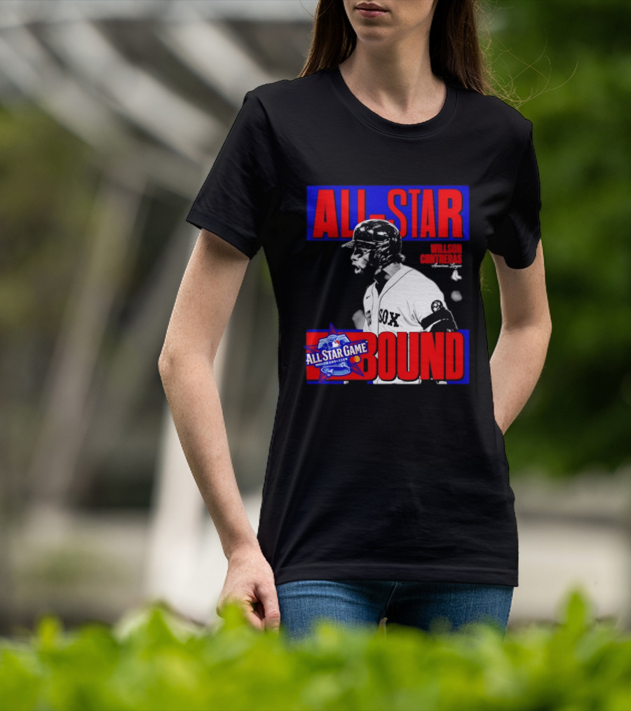 All Star Bound 2024 Willson Contreras Texas American League T-Shirt