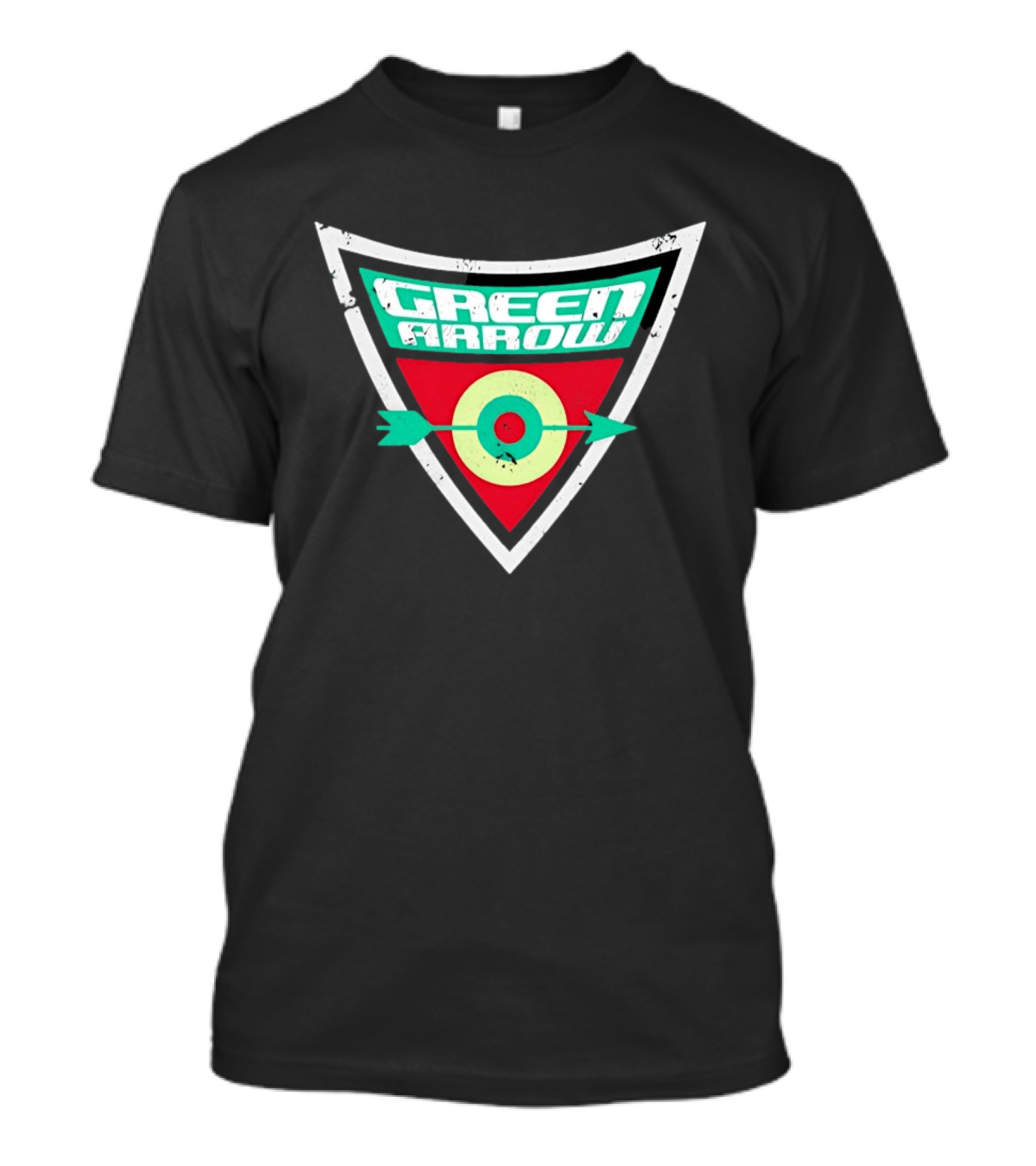 Green Arrow Archery Target Shield T-Shirt