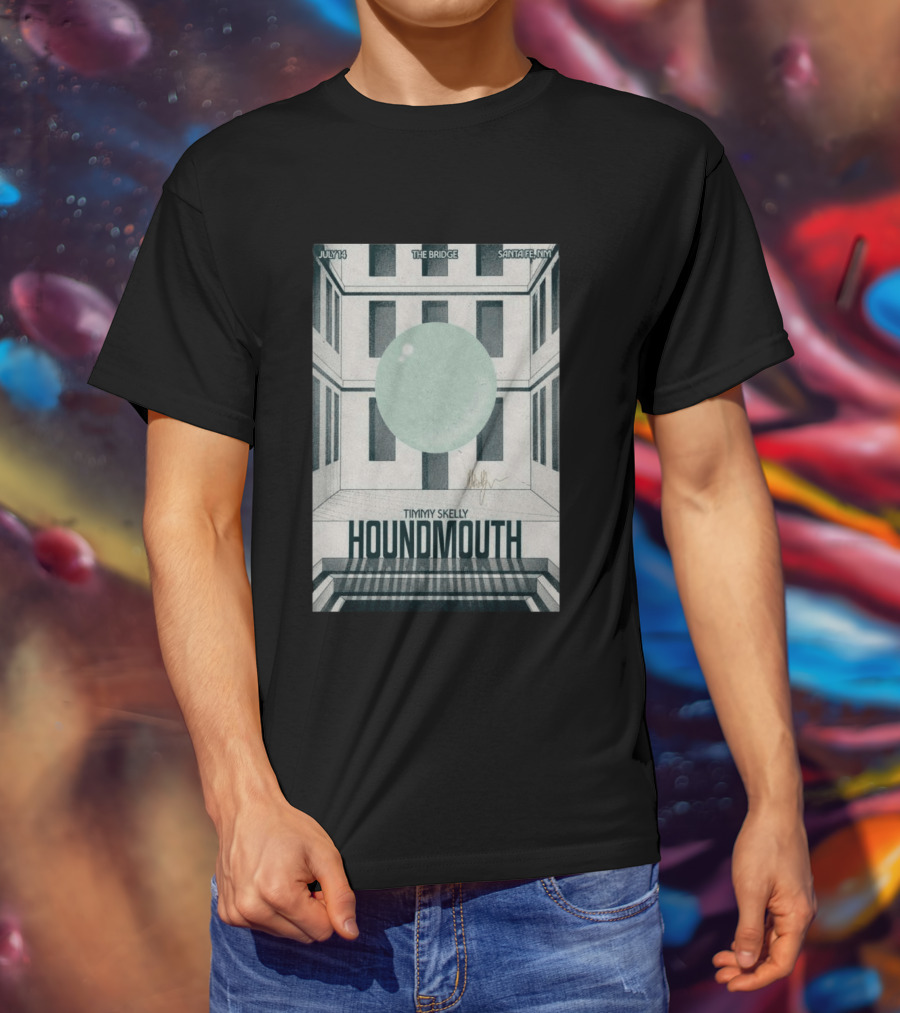 Houndmouth Timmy Skelly The Bridge Santa Fe NM July 14 2026 T-Shirt