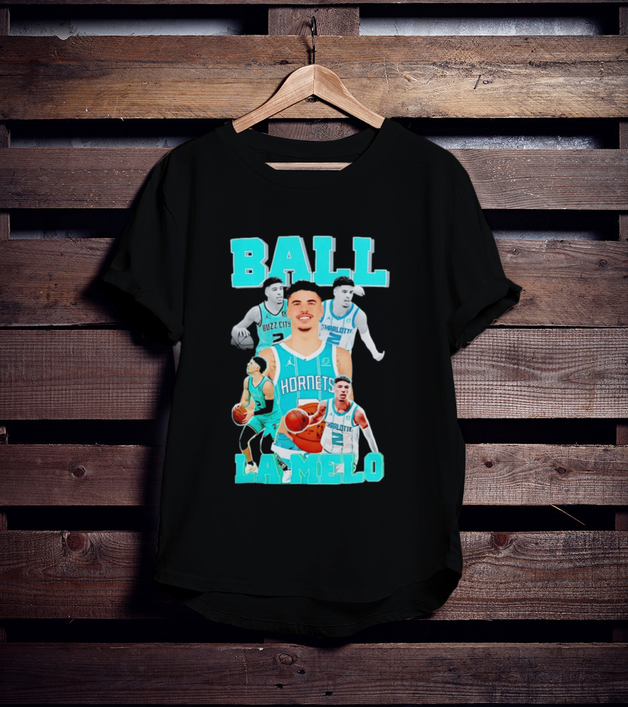 LaMelo Ball Hornets Buzz City Charlotte NBA T-Shirt