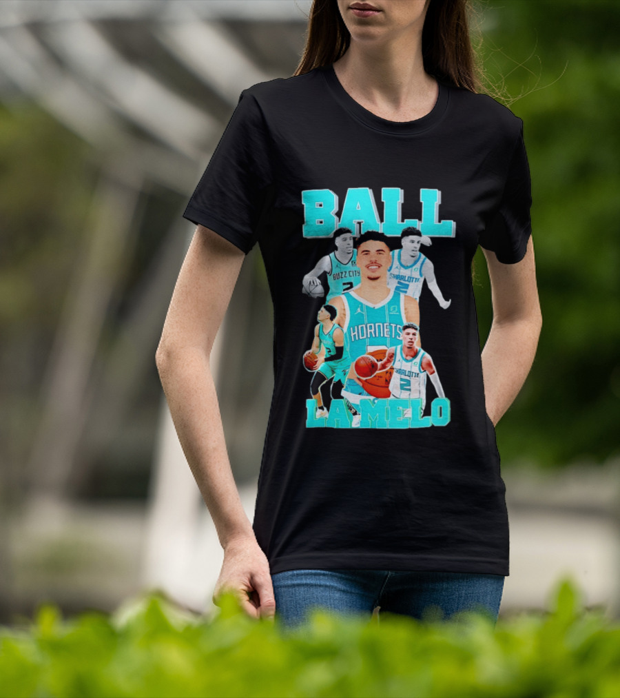 LaMelo Ball Hornets Buzz City Charlotte NBA T-Shirt