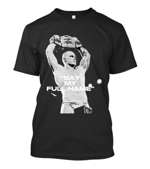 Ilja Dragunov WWE Say My Full Name Wrestling Champion T-Shirt