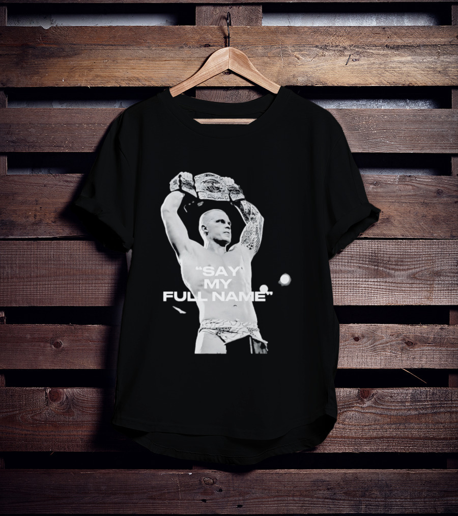 Ilja Dragunov WWE Say My Full Name Wrestling Champion T-Shirt