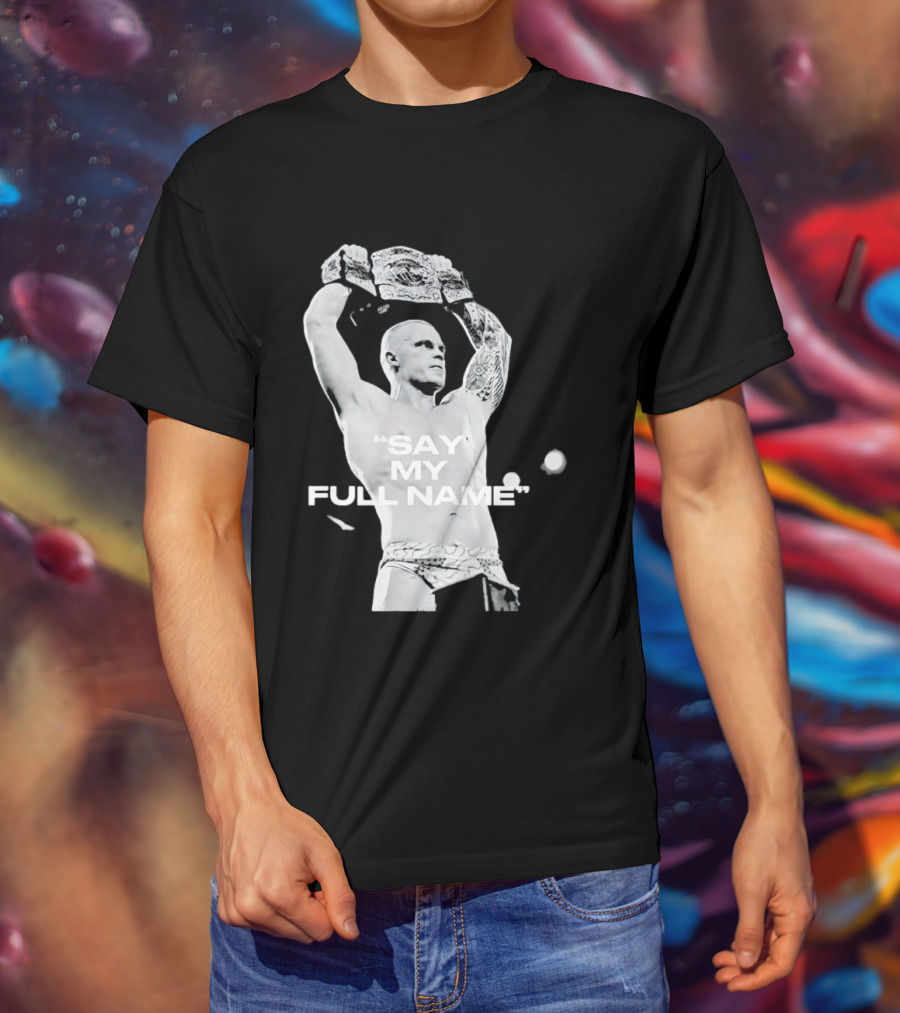 Ilja Dragunov WWE Say My Full Name Wrestling Champion T-Shirt