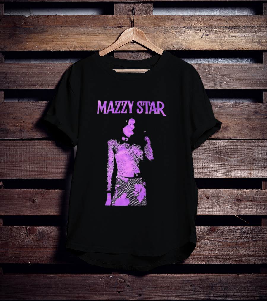 Mazzy Star Hope Sandoval Purple Aesthetic Alternative Rock T-Shirt