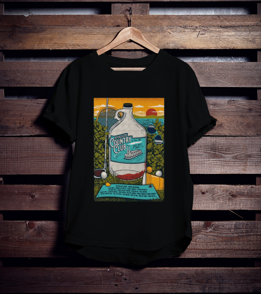 Minnesota Country Club Festival July 10 11 2026 Harriet Island Regional Park St. Paul MN T-Shirt