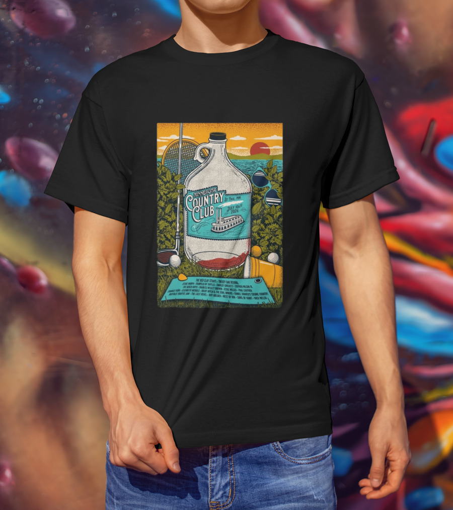 Minnesota Country Club Festival July 10 11 2026 Harriet Island Regional Park St. Paul MN T-Shirt