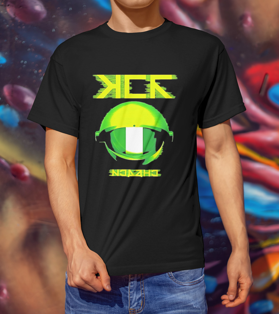 Nigeria Kick Astronaut Helmet Space Nigerian Flag T-Shirt