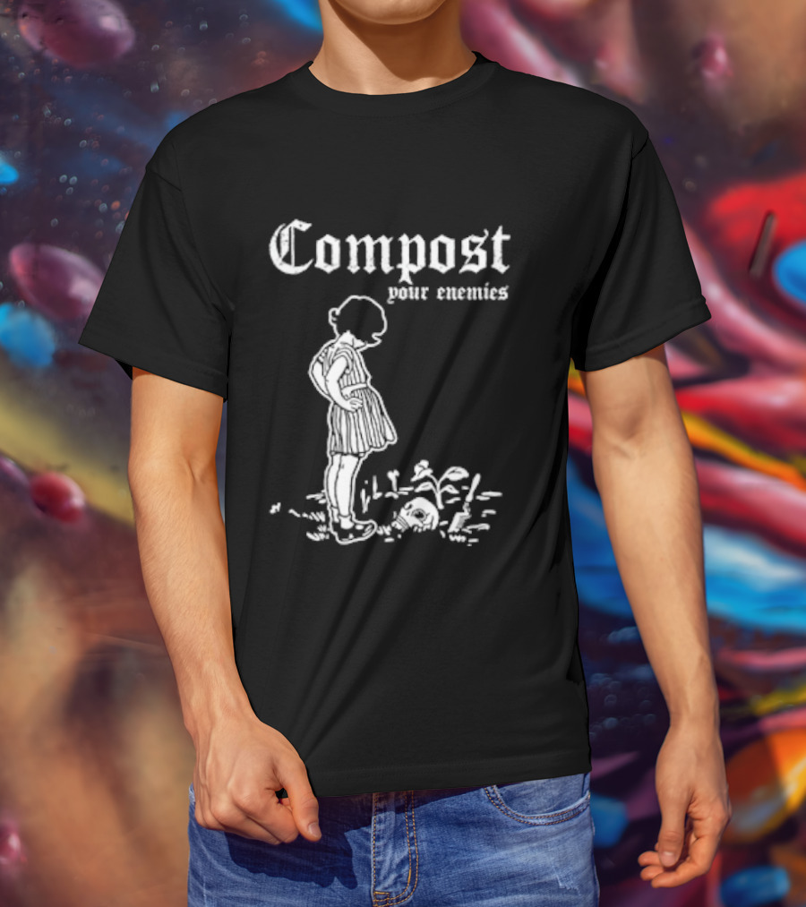 Compost Your Enemies Vintage Style Child T-Shirt