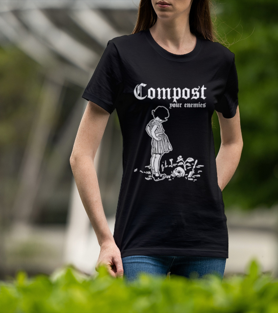 Compost Your Enemies Vintage Style Child T-Shirt