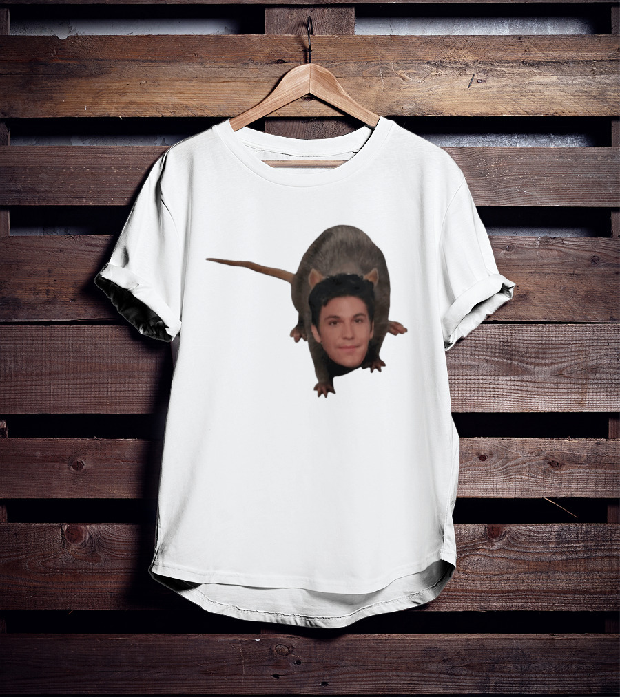 Ben Affleck Rat Meme Face Mashup T-Shirt