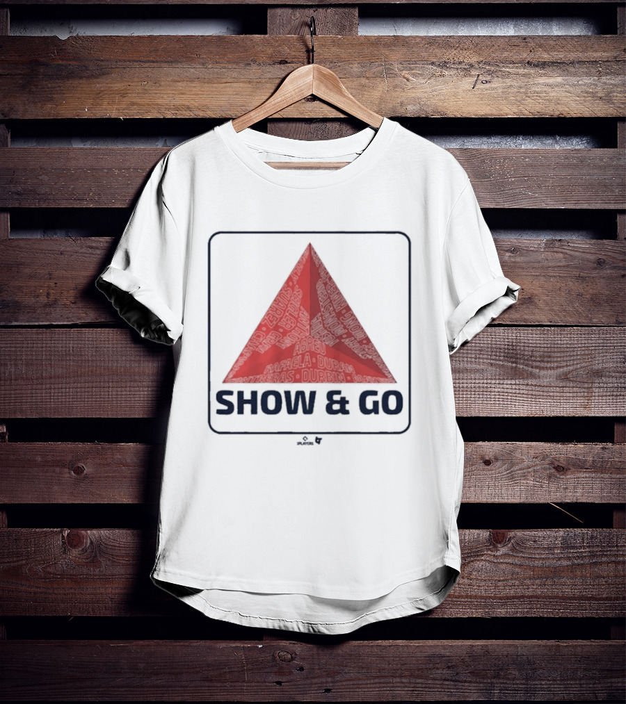 Boston Baseball Show And Go Abreu Rafaela Duran Casas Enmanuel T-Shirt