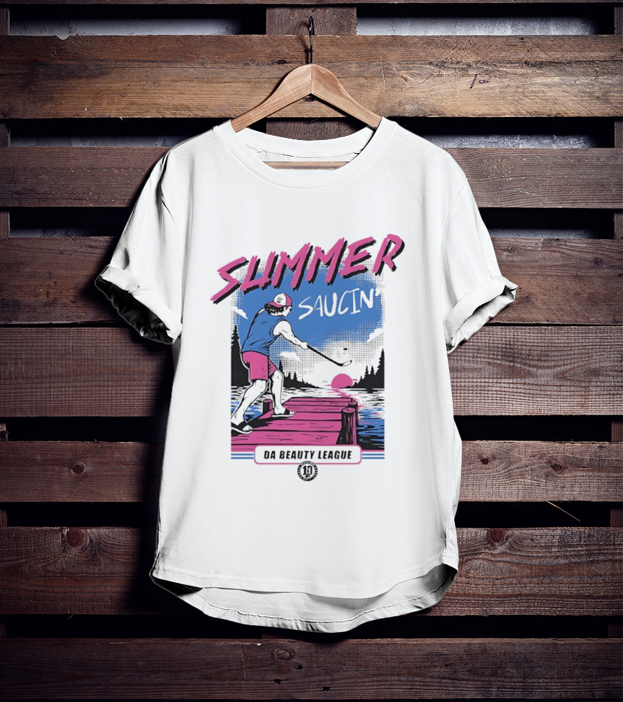 Summer Saucin Da Beauty League Hockey T-Shirt