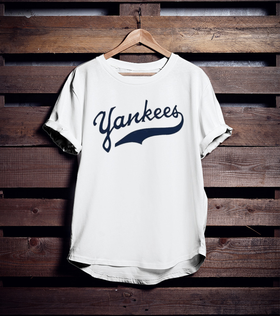 Yankees Script Baseball Yankees T-Shirt