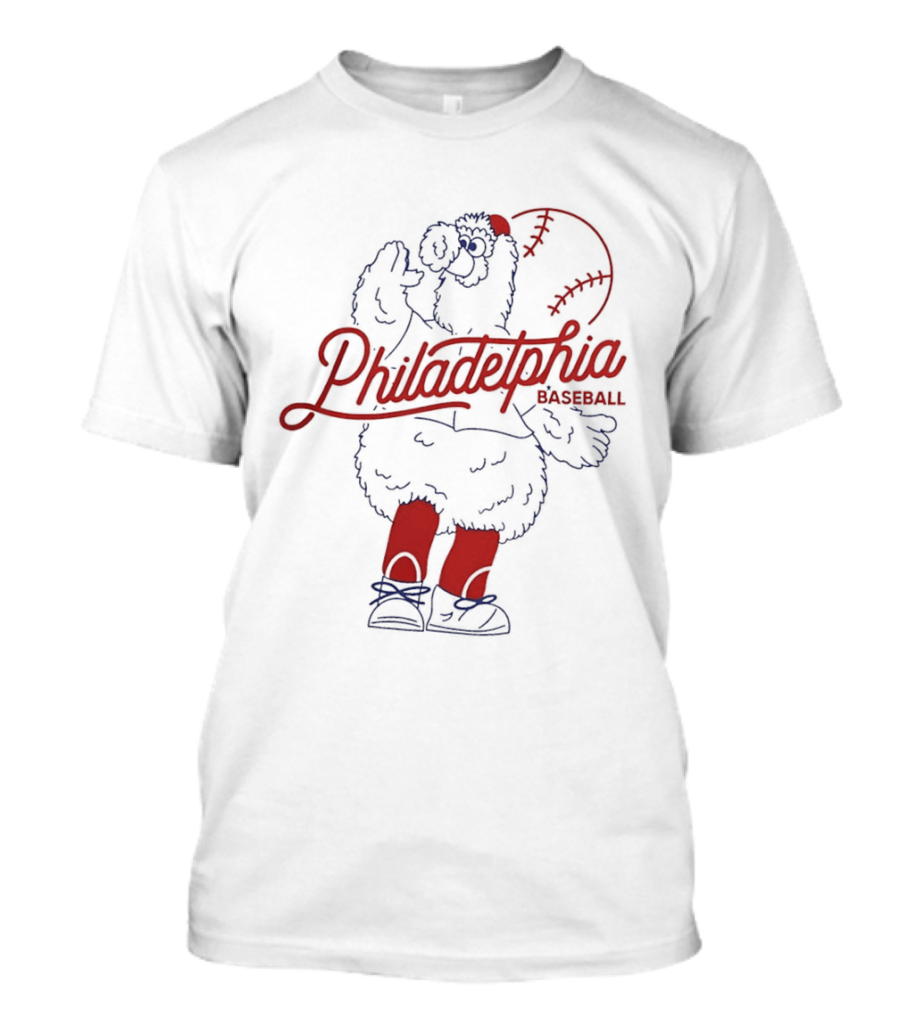 Philadelphia Phillies Phillie Phanatic Baseball T-Shirt