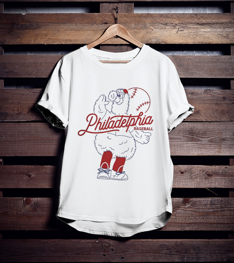Philadelphia Phillies Phillie Phanatic Baseball T-Shirt