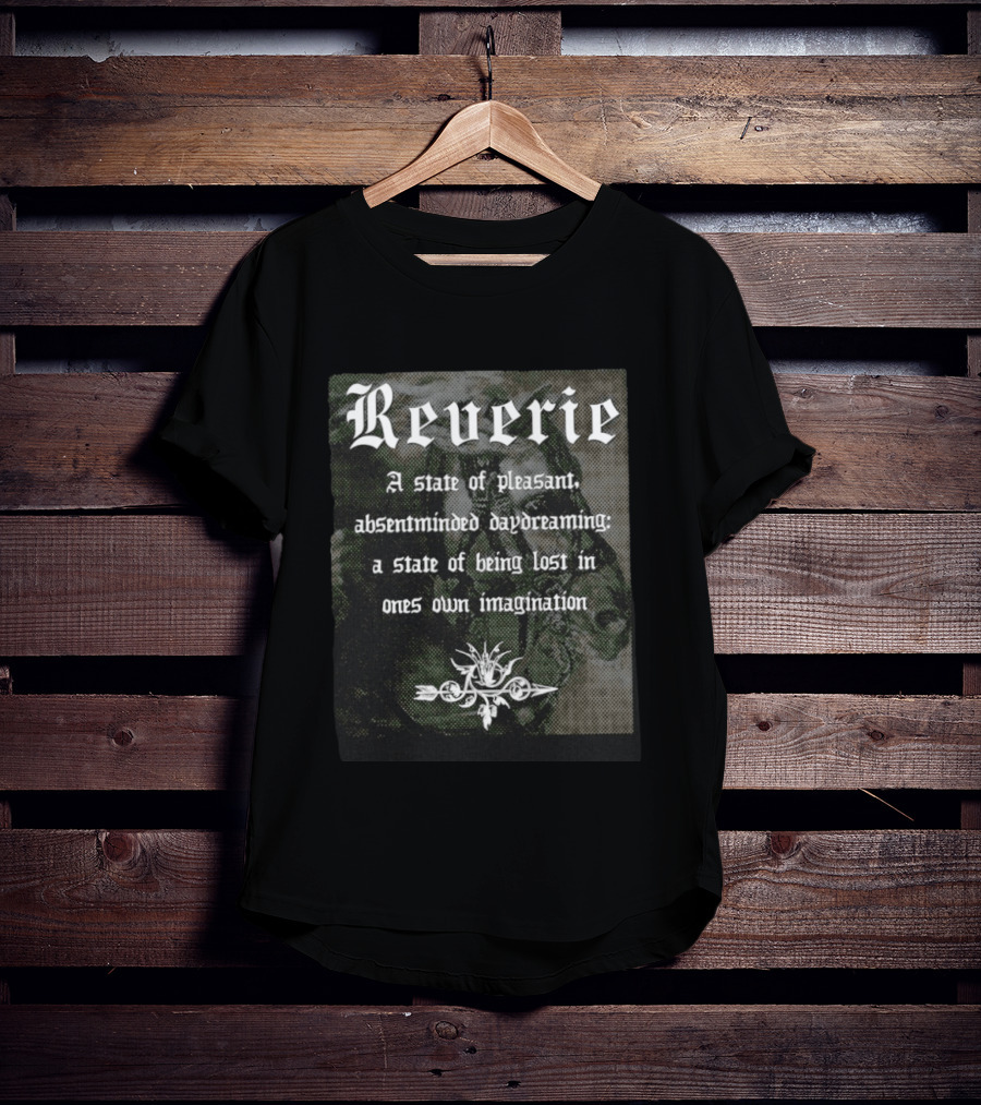 Reverie A State Of Pleasant Absentminded Daydreaming Imagination T-Shirt