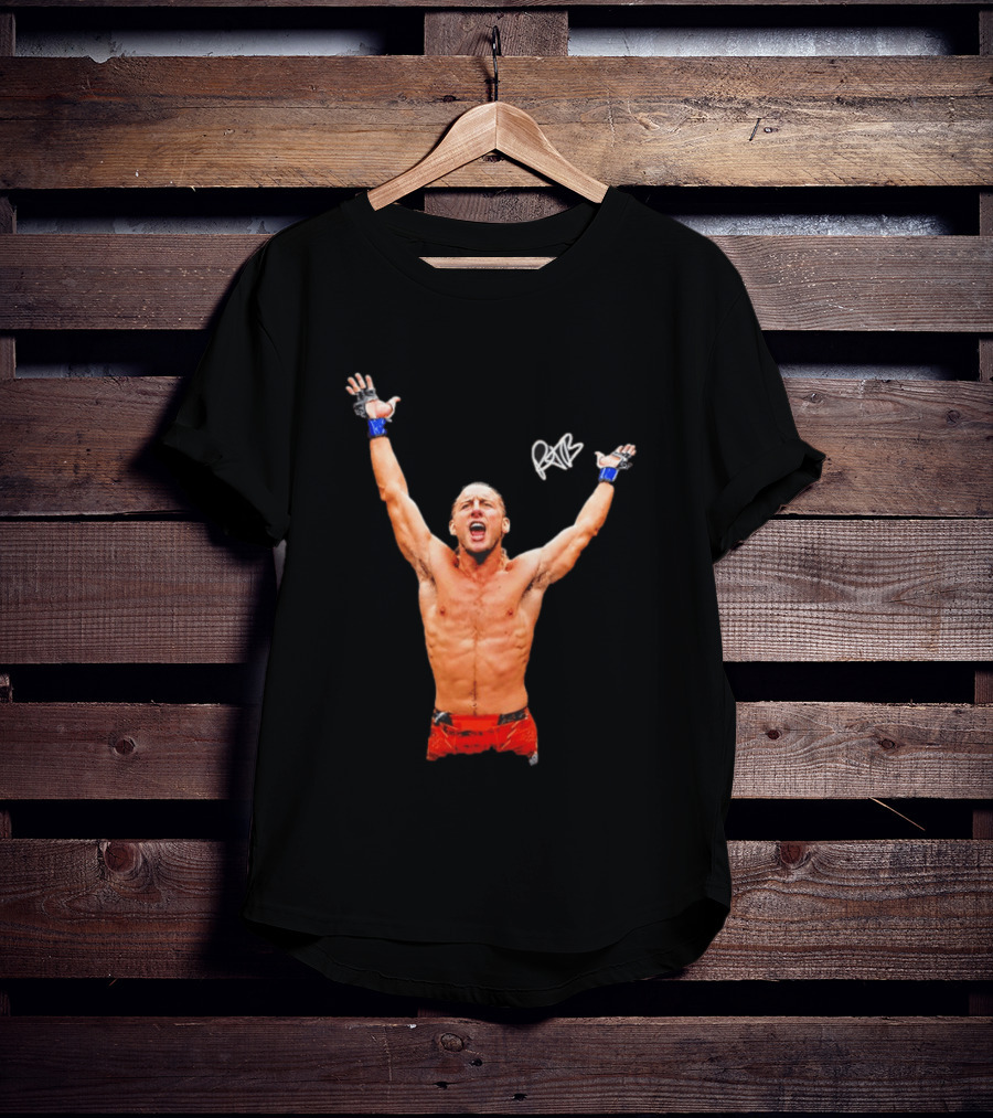 Ryan Hall UFC 2026 Victory Celebration Champion Pose T-Shirt