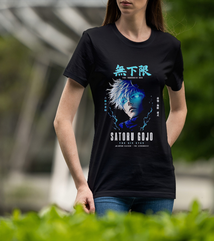 Satoru Gojo The Six Eyes Jujutsu Kaisen The Honored One T-Shirt