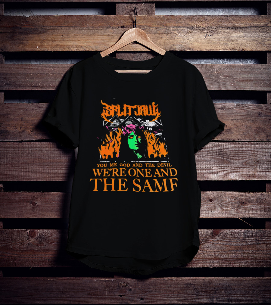 Split Jaw You Me God And The Devil We're One And The Same T-Shirt