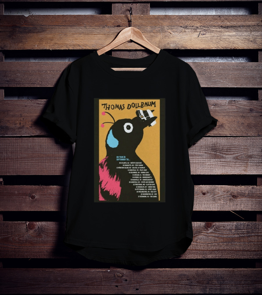 Thomas Dollbaum 2026 Tour September Concert Dates And Cities List T-Shirt
