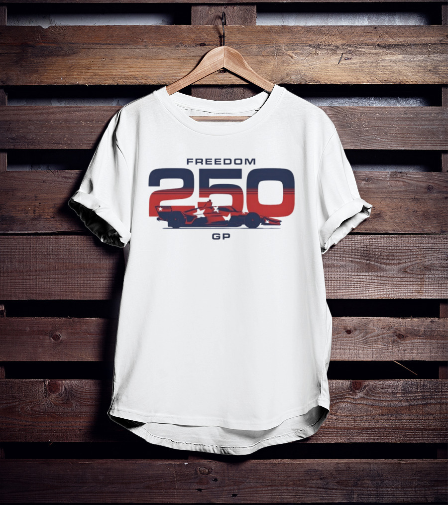Freedom 250 Grand Prix Racing Car GP 2026 T-Shirt