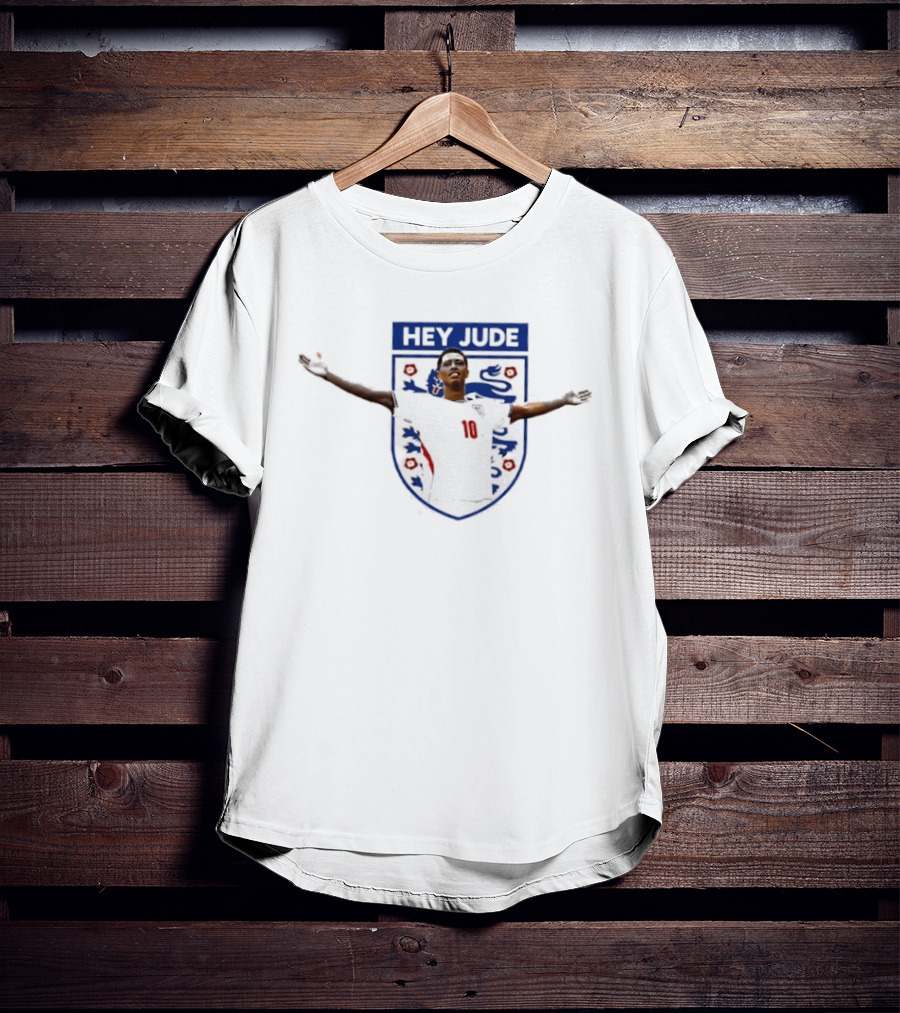 Jude Bellingham Hey Jude England National Football Team 10 T-Shirt