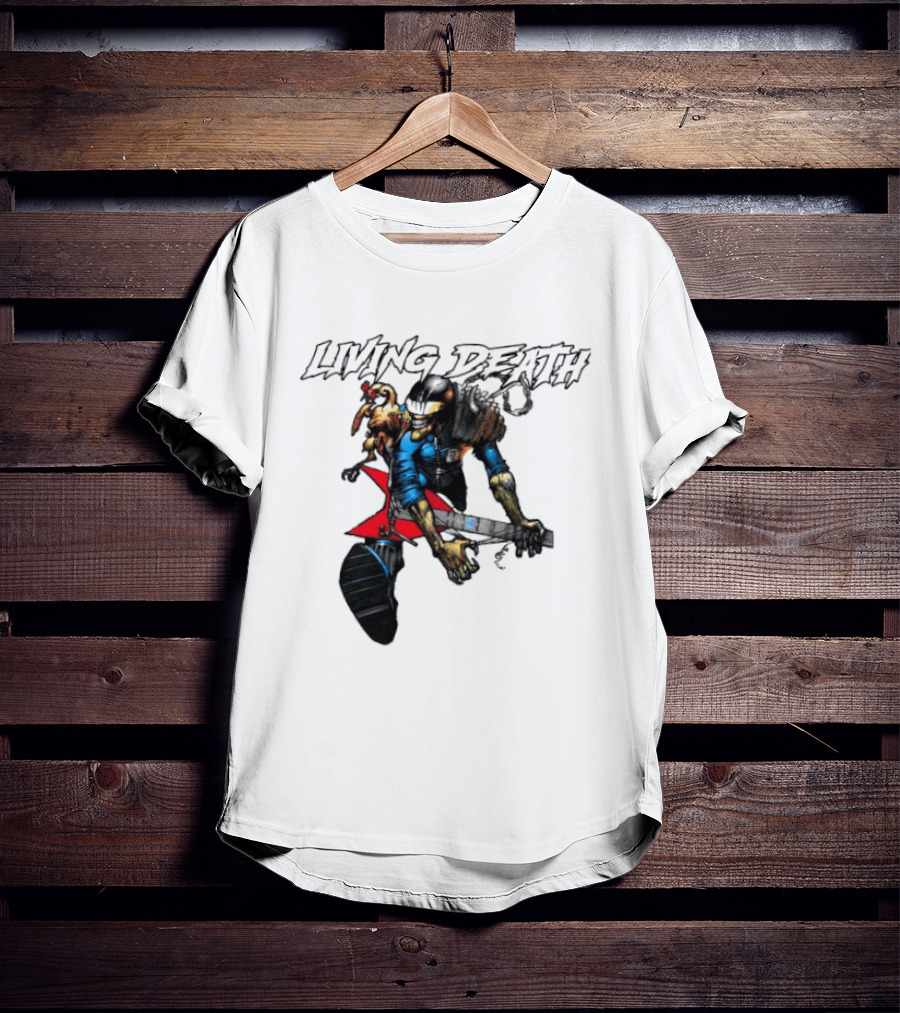 Judge Death Living Death 2000 AD Prison T-Shirt