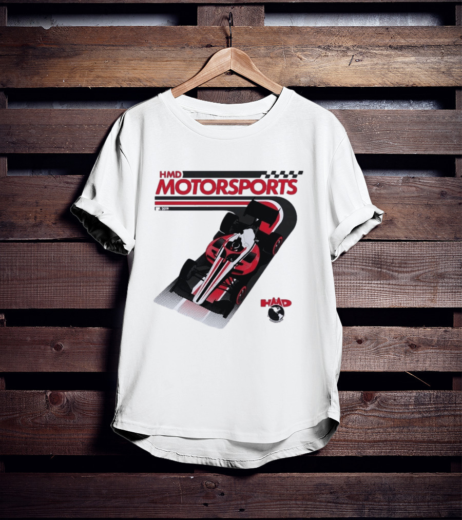 HMD Motorsports Indy NXT 2026 Racing Car T-Shirt