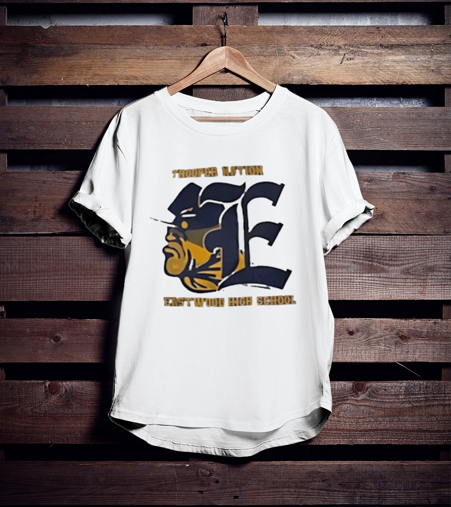 Trooper Nation Eastwood High School Football FE T-Shirt