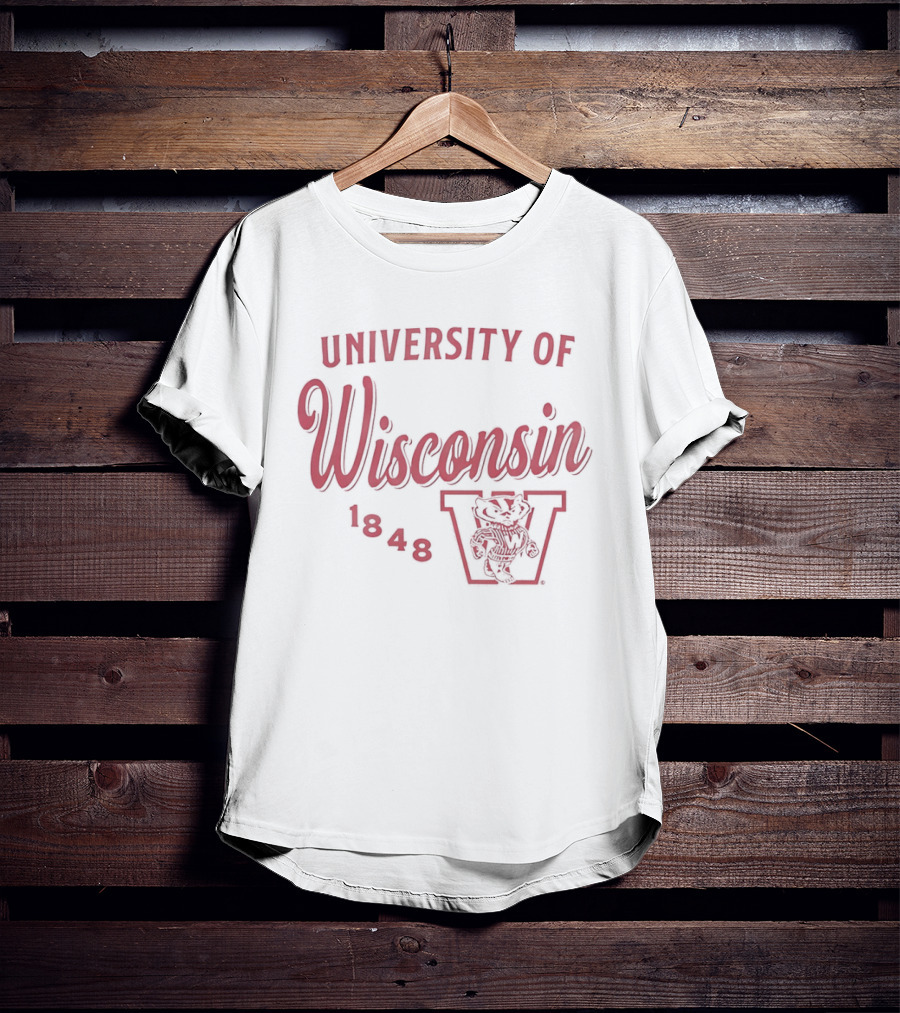 University Of Wisconsin 1848 Badger W T-Shirt