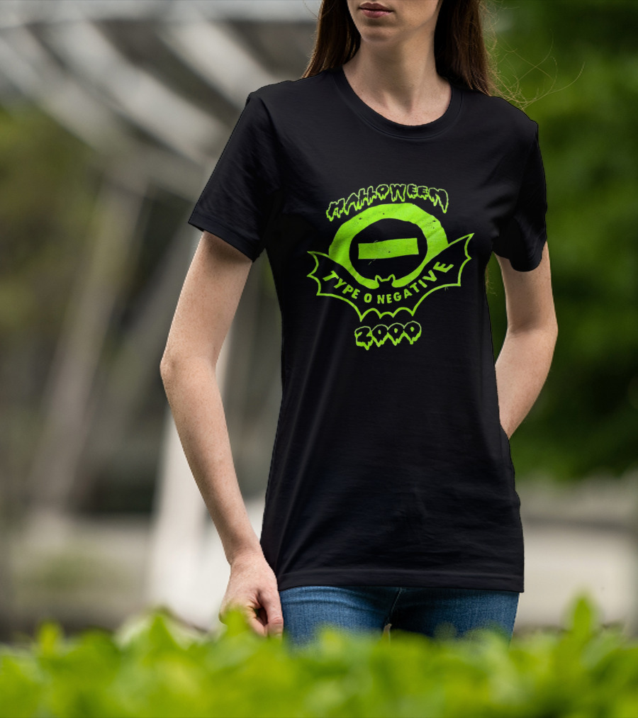 Halloween Type O Negative 2000 Gothic Metal Band T-Shirt