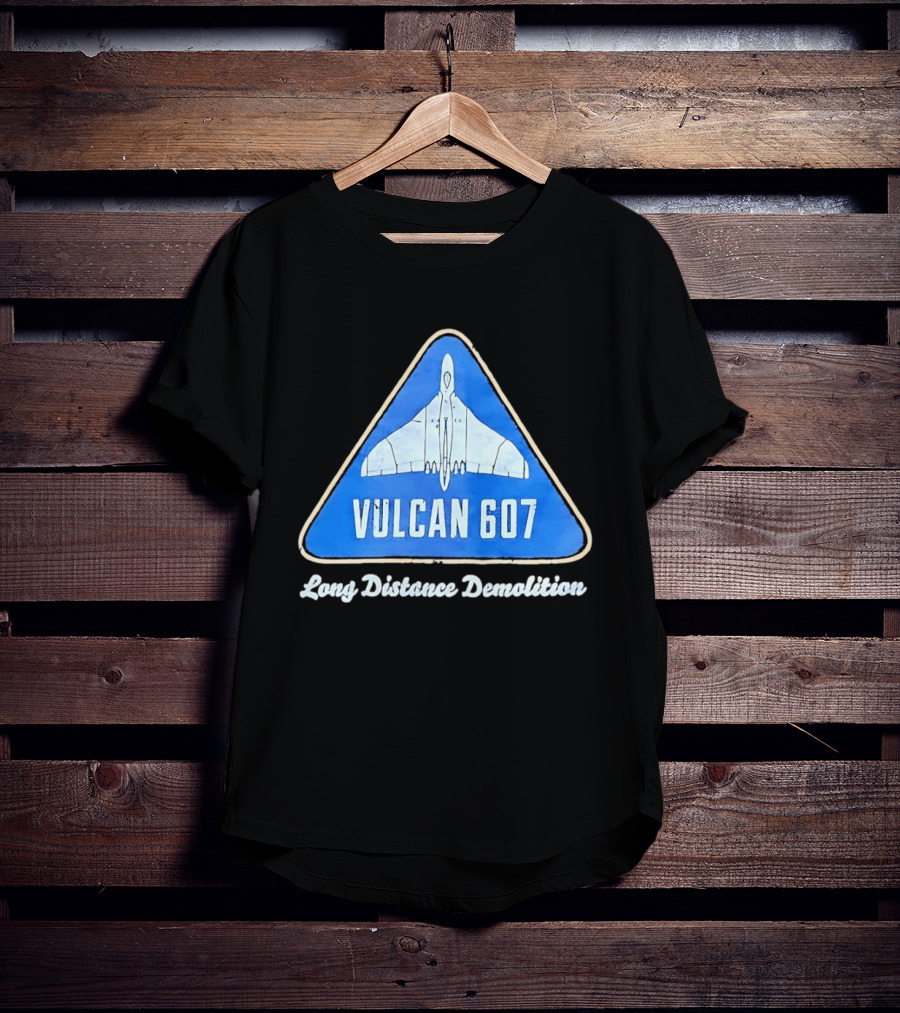 Vulcan 607 Long Distance Demolition Vintage Distressed T-Shirt