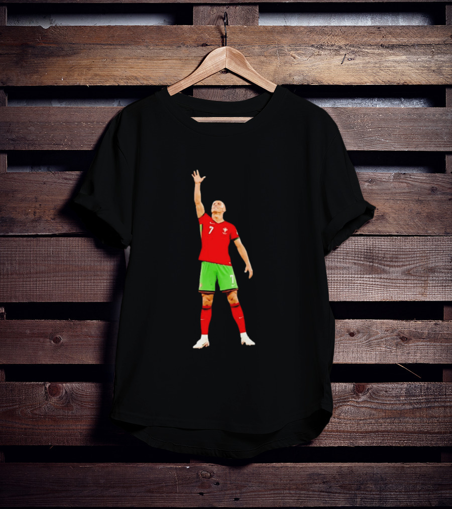 Cristiano Ronaldo 7 Portugal National Team Soccer Jersey T-Shirt