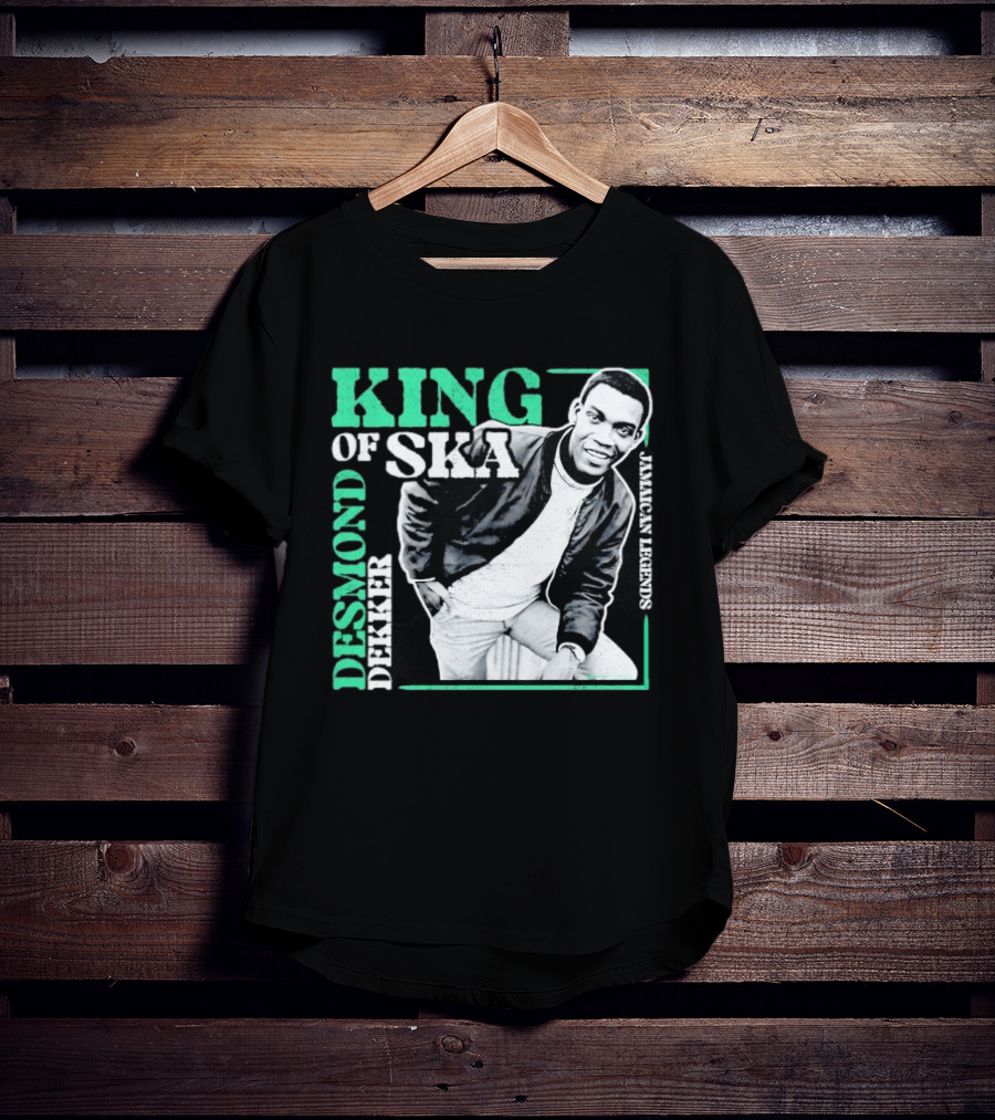 Desmond Dekker King Of Ska Jamaican Legends T-Shirt