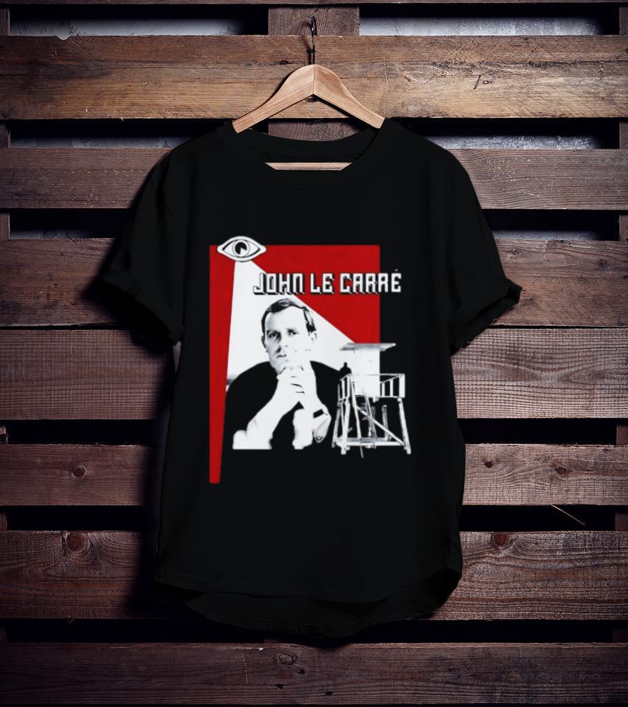 John Le Carré Spy Fiction Author Espionage Tower T-Shirt