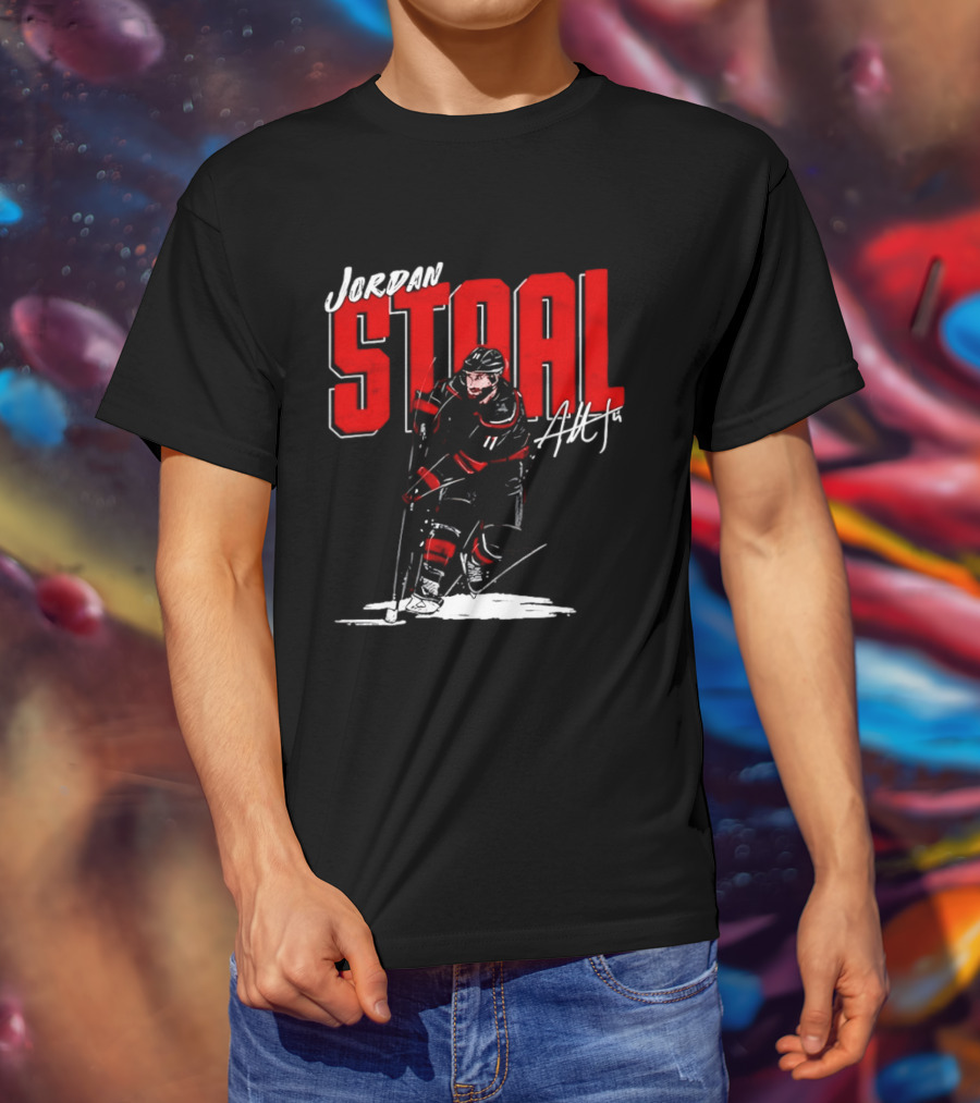 Jordan Staal Carolina Hurricanes Hockey Player Sportswear T-Shirt