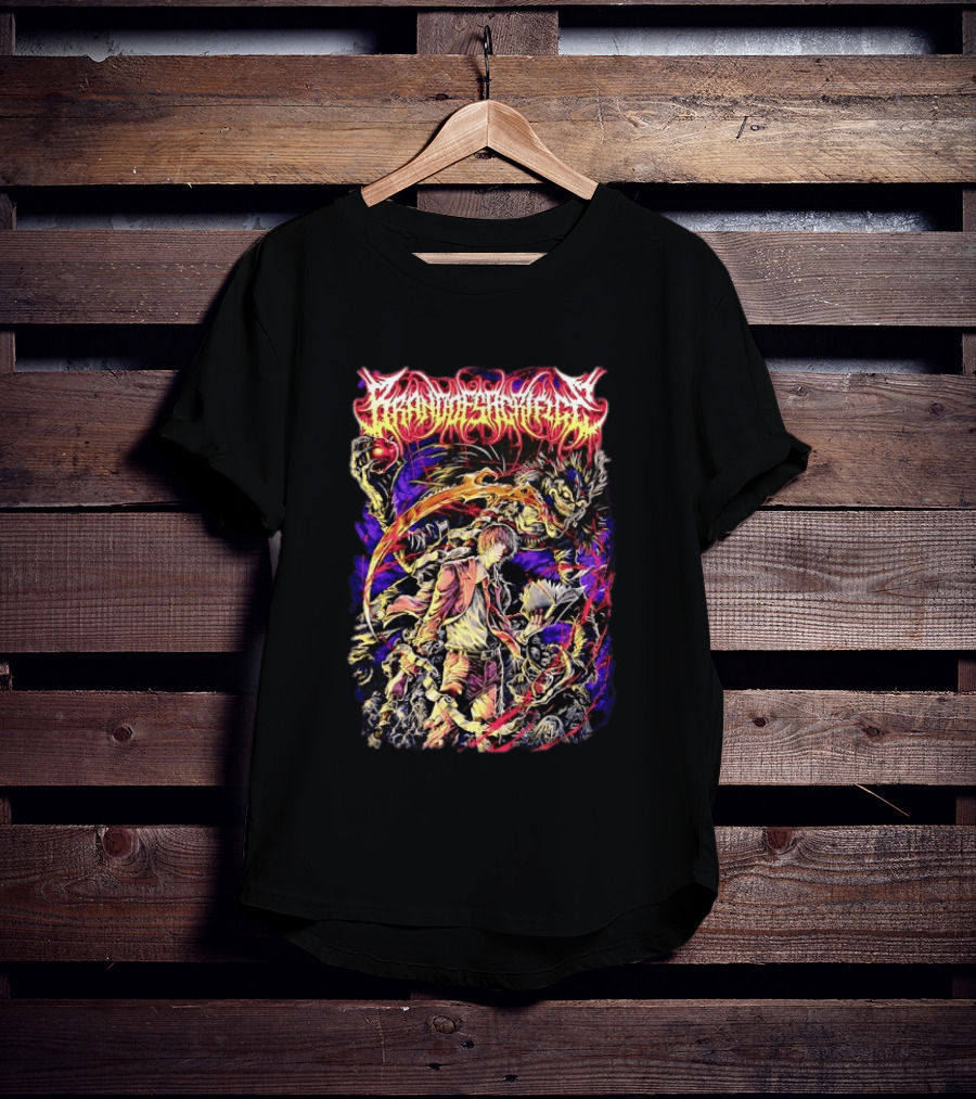 Loki Greenway Death Note Light Yagami Ryuk Heavy Metal Manga T-Shirt