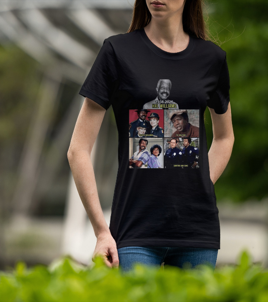 Hal Williams 1938 2026 Private Benjamin The Waltons 227 Sanford And Sons T-Shirt