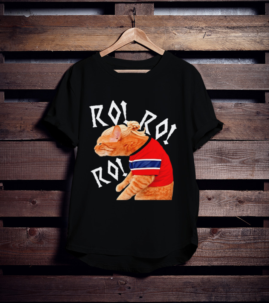 Ro Ro Ro Norwegian Cat El Michi Meme Norway T-Shirt