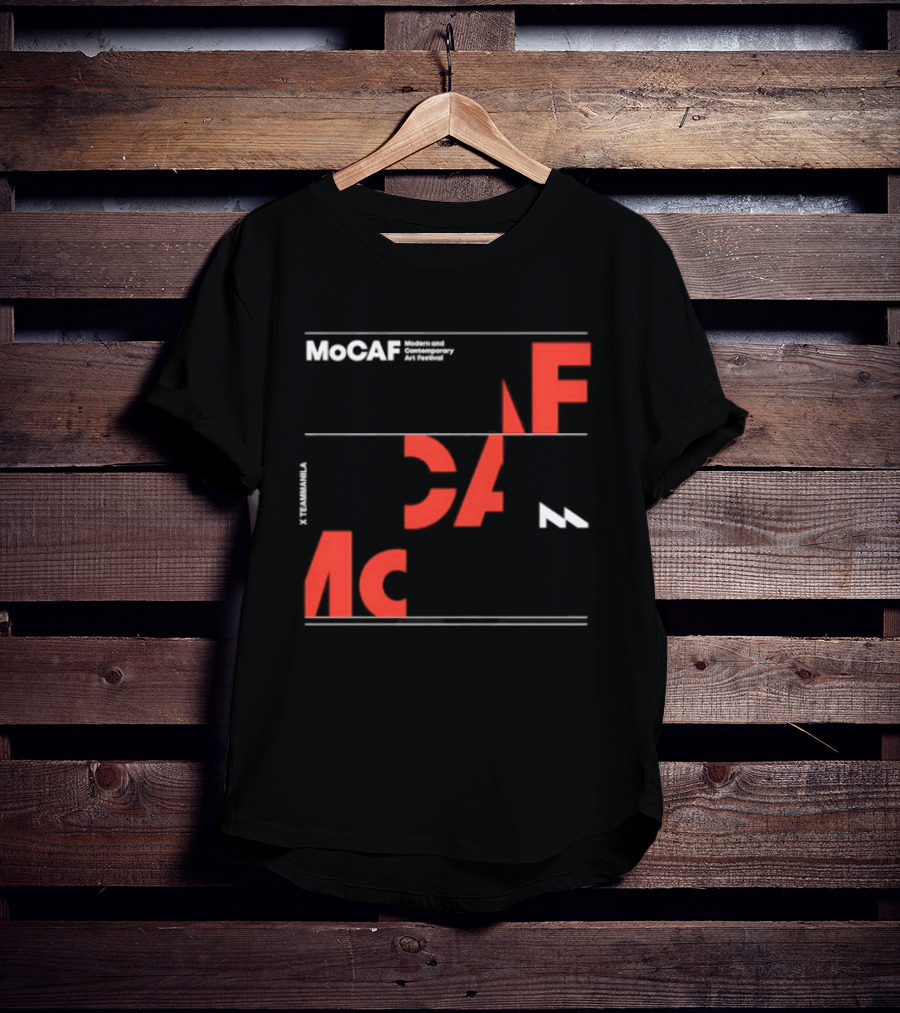 MoCAF Modern Contemporary Festival TeamManila Collaboration T-Shirt