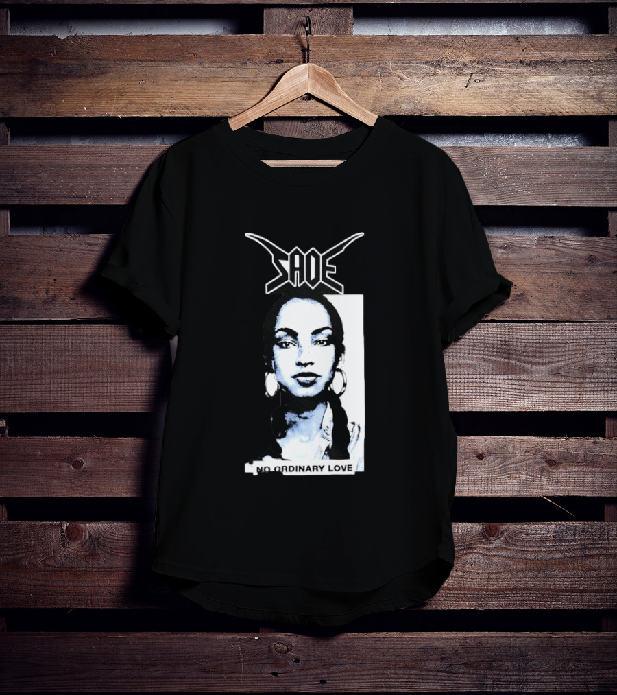 Sade No Ordinary Love Iconic 90s R&B Soul Music Legend T-Shirt