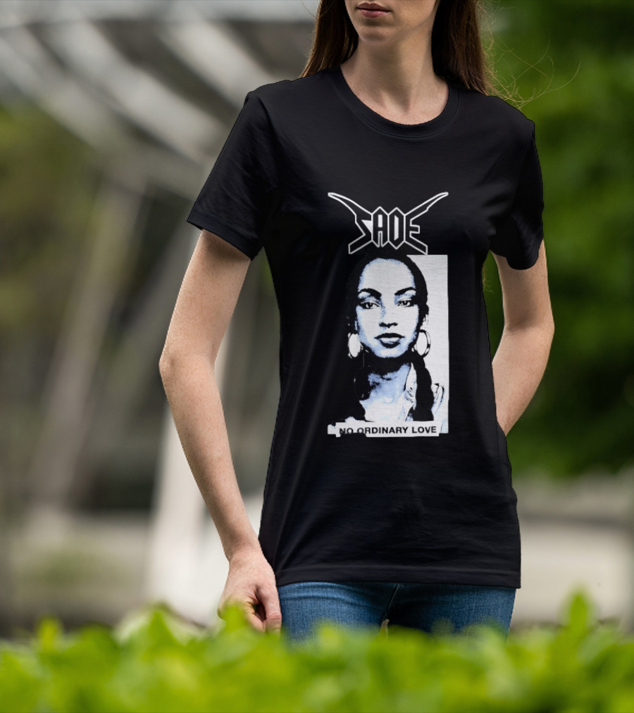 Sade No Ordinary Love Iconic 90s R&B Soul Music Legend T-Shirt