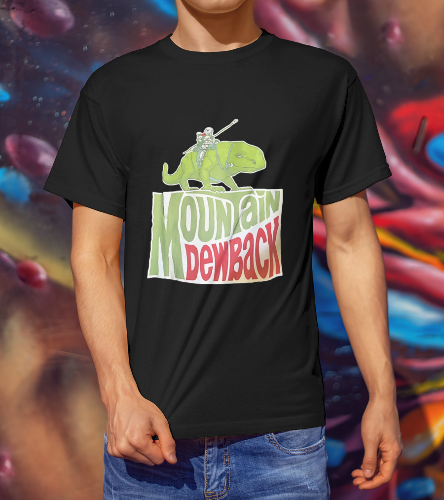 Mountain Dewback Star Wars Stormtrooper Riding Alien Creature T-Shirt
