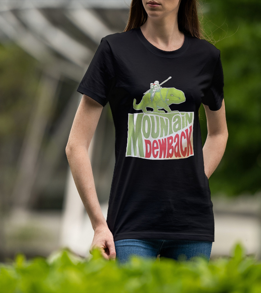 Mountain Dewback Star Wars Stormtrooper Riding Alien Creature T-Shirt
