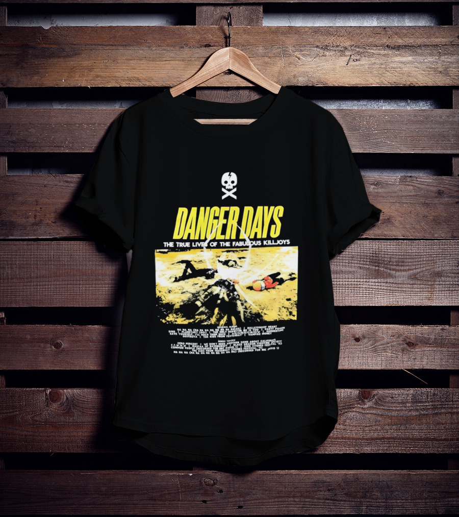 Danger Days The True Lives Of The Fabulous Killjoys Album Cover Art My Chemical Romance T-Shirt