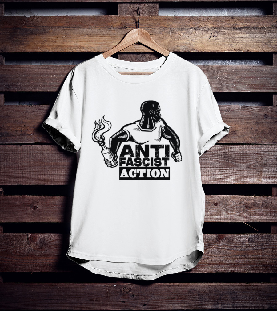 Anti Fascist Action Antifa Activism Protest Movement T-Shirt