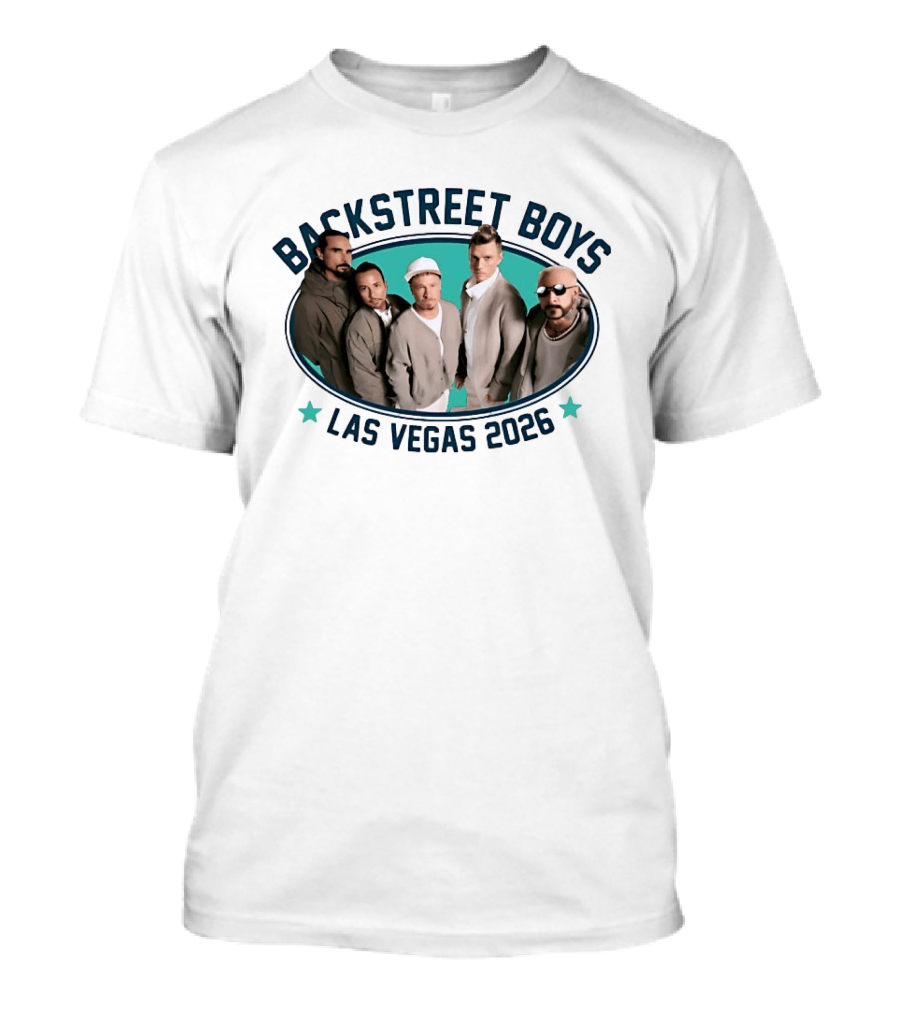 Backstreet Boys Las Vegas 2026 Reunion Event With Boy Band Legends T-Shirt