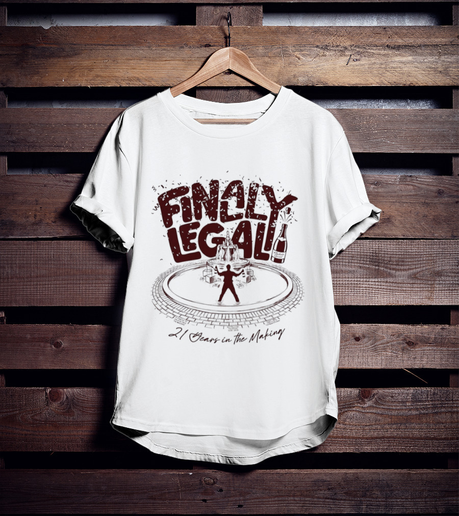 Finally Legal 21 Years In The Making Burt Reynolds The Machine T-Shirt
