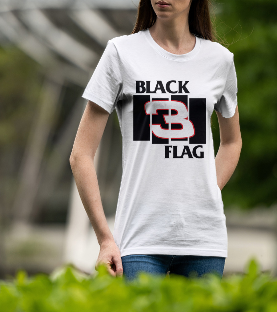 Black Flag 3 Hardcore Punk T-Shirt